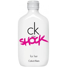 تصویر ادو تویلت زنانه کلوین کلاین مدل CK One Shock For Her حجم 100 میلی لیتر