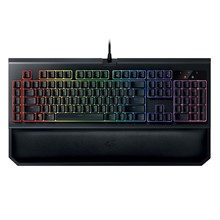 تصویر کیبورد مخصوص بازی مکانیکی ریزر مدل Blackwidow Chroma V2 With Orange Switch