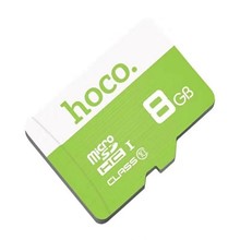 تصویر کارت حافظه micro SDHC هوکو کلاس 10 سرعت 75MBps ظرفیت 8 گیگابایت