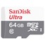 تصویر کارت حافظه microSDXC سن دیسک مدل Ultra کلاس 10 استاندارد UHS-I U1 سرعت 80MBps 533X ظرفیت 64 گیگابایت
