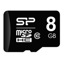تصویر کارت حافظه سیلیکون پاور 8GB microSDHC Class 10