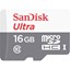 تصویر کارت حافظه microSDHC سن دیسک مدل Ultra کلاس 10 استاندارد UHS-I U1 سرعت 80MBps 533X ظرفیت 16 گیگابایت