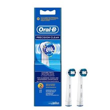 تصویر سری مسواک برقی اورال بی مدل Oral-B Precision Clean بسته 2 عددی