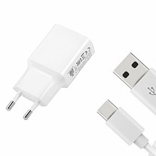 تصویر شارژر دیواری شیائومی مدل K10-E-05 به همراه کابل تبدیل USB-C