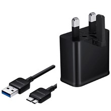 تصویر شارژر دیواری سامسونگ مدل EP-TA12UBE همراه با کابل USB Micro-B