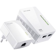 تصویر کیت آداپتور پاورلاین و گسترش دهنده بی‌سیم تی پیلینک مدل TL-WPA2220KIT