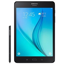 تصویر تبلت سامسونگ مدل Galaxy Tab A 8.0 LTE به همراه قلم S Pen ظرفيت 16 گيگابايت
