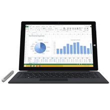 تصویر تبلت مایکروسافت مدل Surface Pro 3 - A به همراه کیبورد ظرفیت 512 گیگابایت