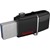 تصویر فلش مموري سن ديسک مدل Ultra Dual USB Drive 3.0 ظرفيت 128 گيگابايت